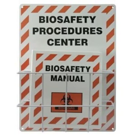 Accuform SAFETY SIGN BIOSAFETY PROCEDURES ZLT173 ZLT173